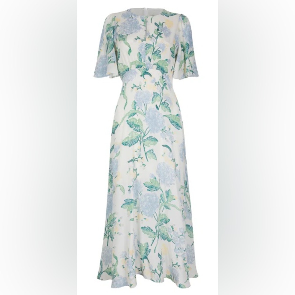 NWT silk Beulah London Gardenia dress.